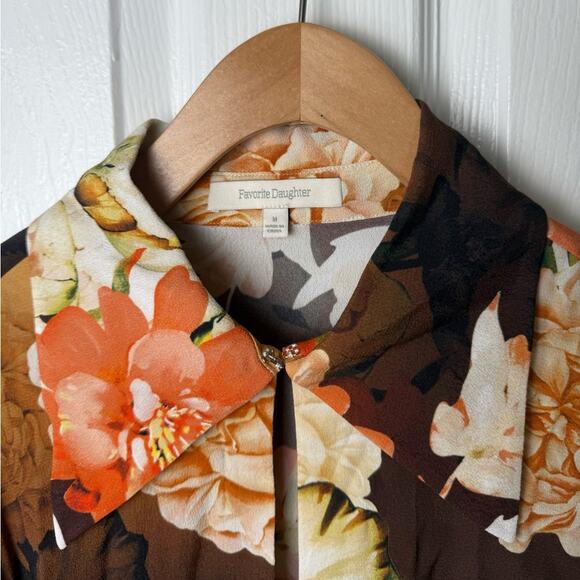 Favorite Daughter The Jane Shirt in Sienna M - Picture 7 of 7